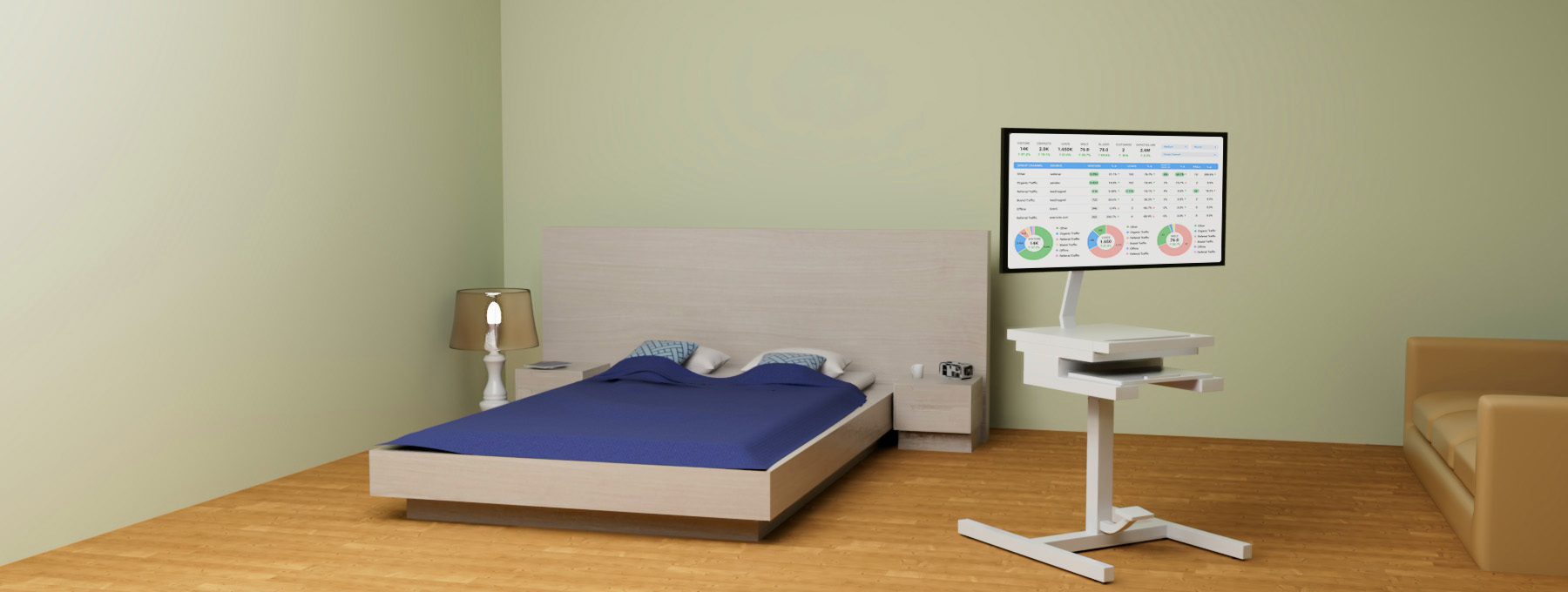 Healthcare mobility solutions with medical carts