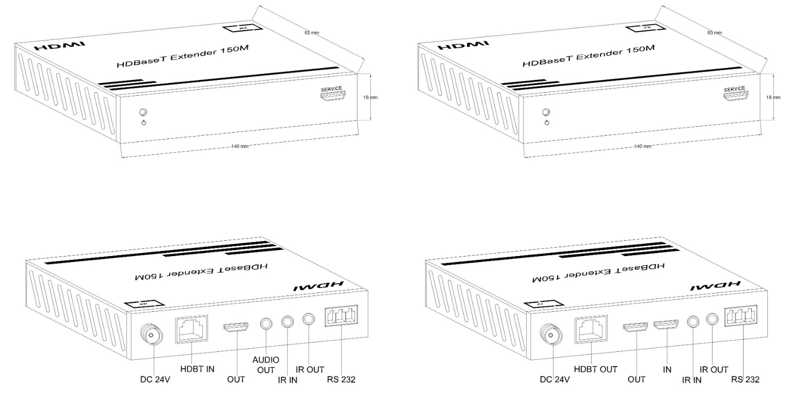 hbx-4k70-pro-hd-hdBaseT-extender-set-product-dimension