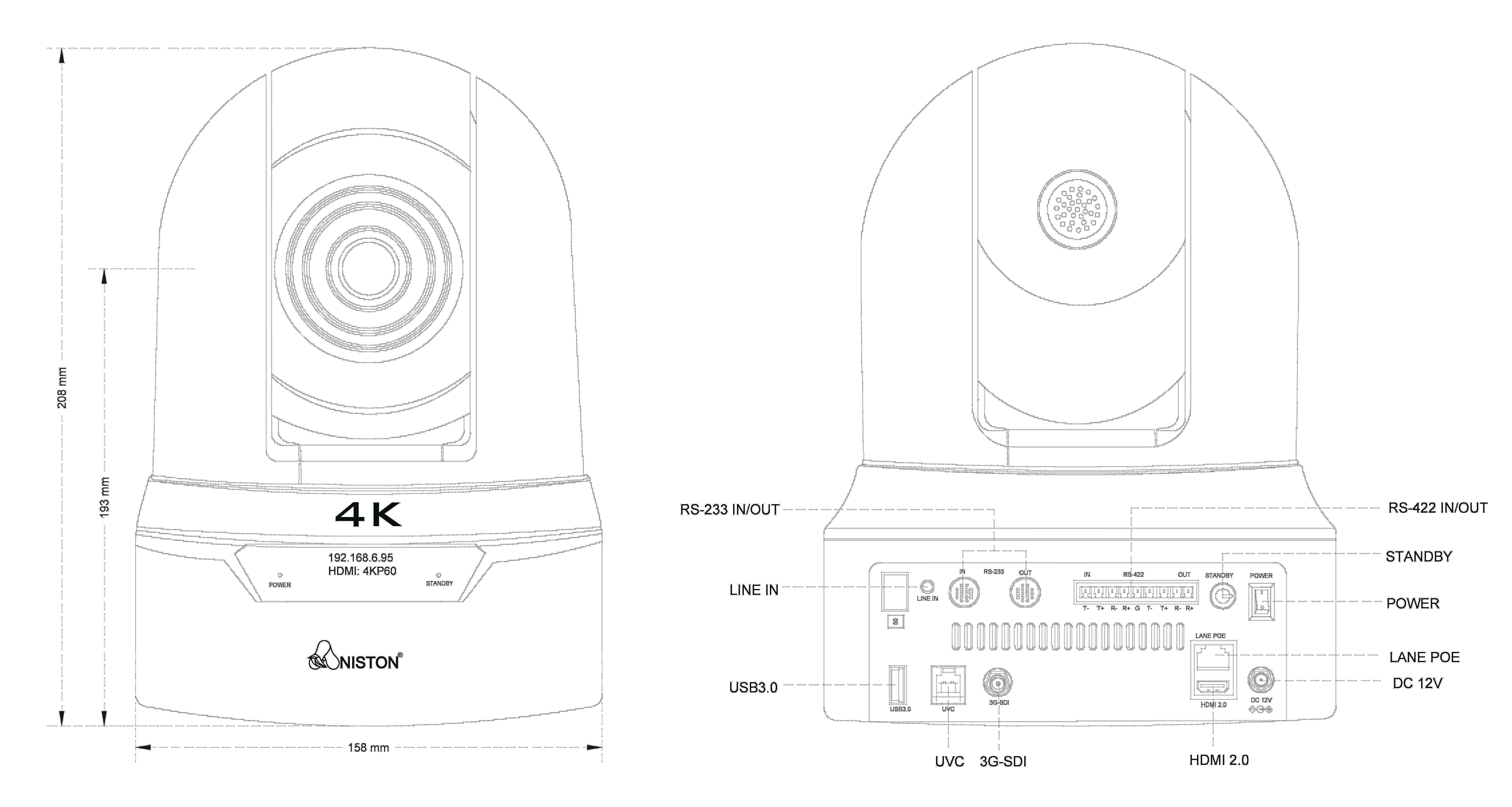 mcp-25u-meetCam-pro-conference-ptz-camera-product-dimension